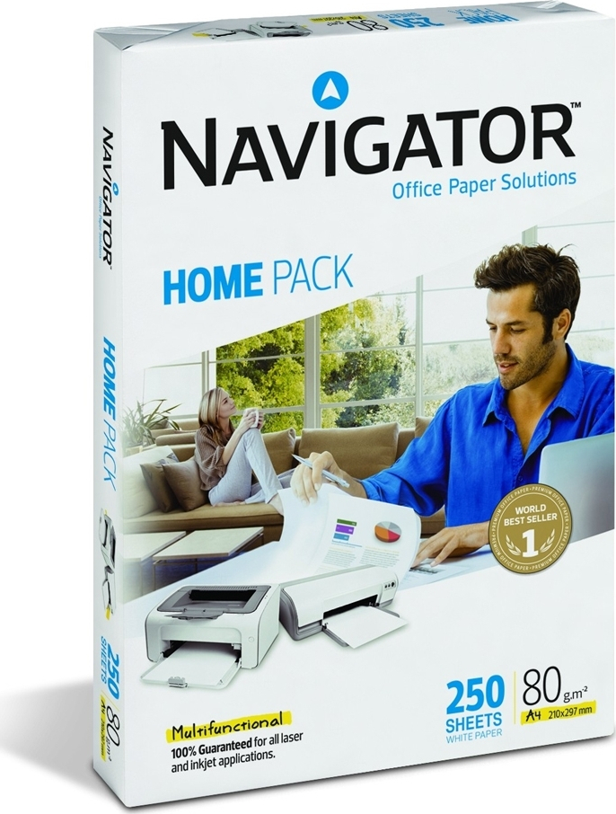 Navigator Χαρτί Εκτύπωσης A4 80gr/m² 250 φύλλα
